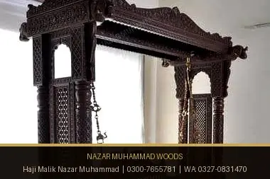Traditional Sheesham Canopy Jhoola Swing